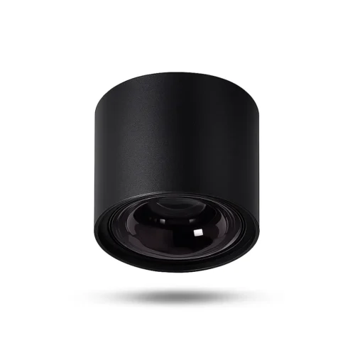 Čierne stropné svietidlo so senzorom pohybu Čierne stropné svietidlo so senzorom pohybu