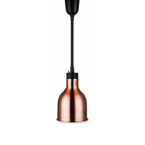 Kovové závesné svietidlo v medenej farbe Kovové závesné svietidlo v medenej farbe
