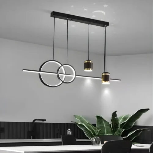 Moderné stropné svietidlá s kruhovým dizajnom