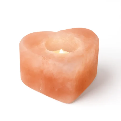 Solna lampa na sviečku v tvare srdca Solna lampa na sviečku v tvare srdca