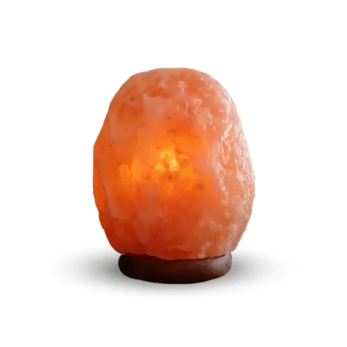 Lampa solna na drevenom podstavci Lampa solna na drevenom podstavci