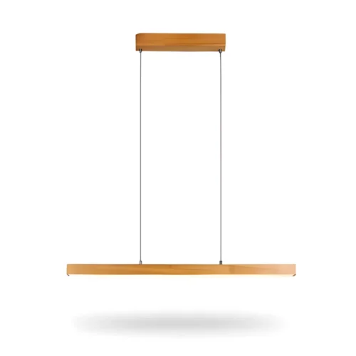 Závesný drevený luster s lankami Závesný drevený luster s lankami