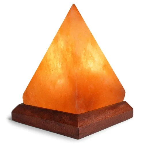 Solna lampa na elektrinu v tvare pyramídy Solna lampa na elektrinu v tvare pyramídy