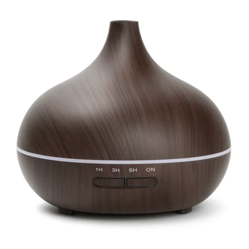 Aromatická lampa USB tmavohnedá s časovačom