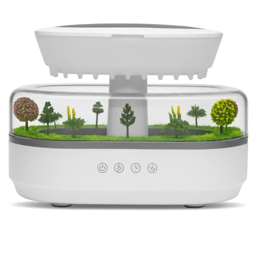 Aromatická lampa prírodná esencia s miniatúrnymi stromčekmi