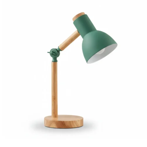 Stolná lampa led so zeleným tienidlom Stolná lampa led so zeleným tienidlom